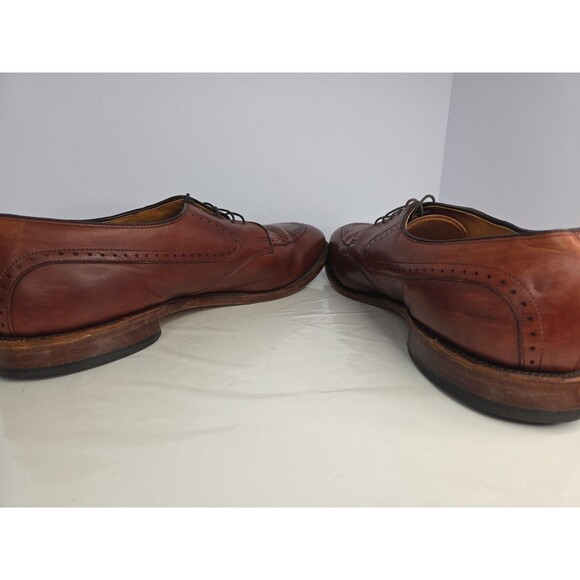 Allen Edmonds Kingsley Size 15 D Saddle Balmoral Punched Apron Oxfords Lace Up main image 5